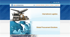 Desktop Screenshot of goininternational.com